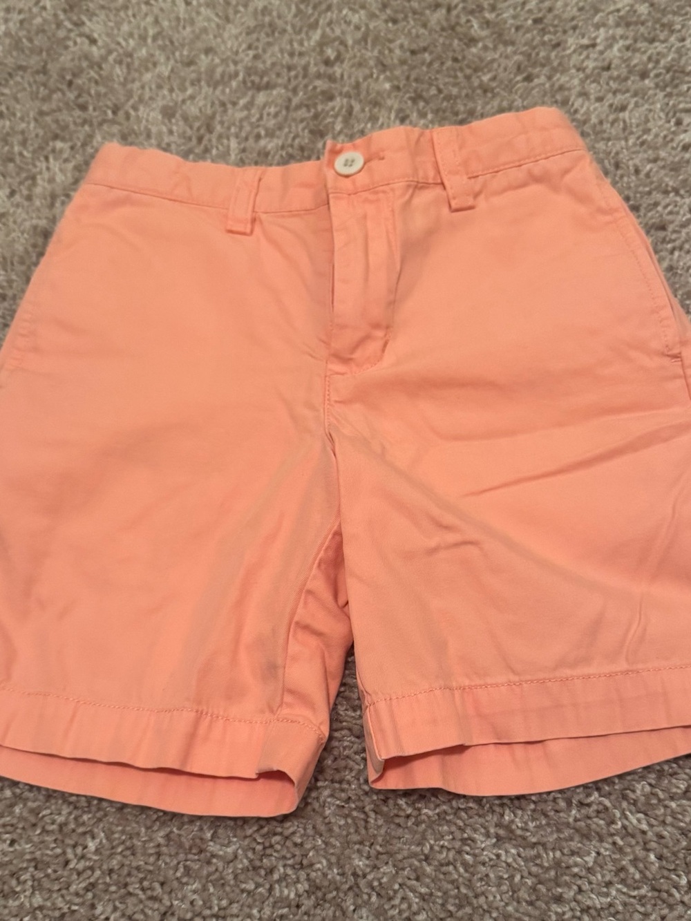 Vineyard Vines Kids Peach Chino Shorts
